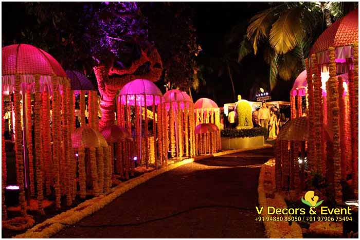Pathway Decorations Pondicherry and Pathway Decorations Tamilnadu 
